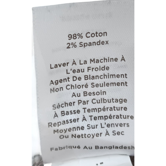 Talbots Gray High Waist Straight Corduroy Dress Pants Size 16 Cotton Blend Zip - Picture 13 of 14